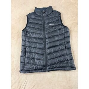 Marmot Black Quilted Puffer Vest